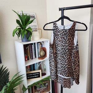 Elizabeth and James Everly Leopard Top